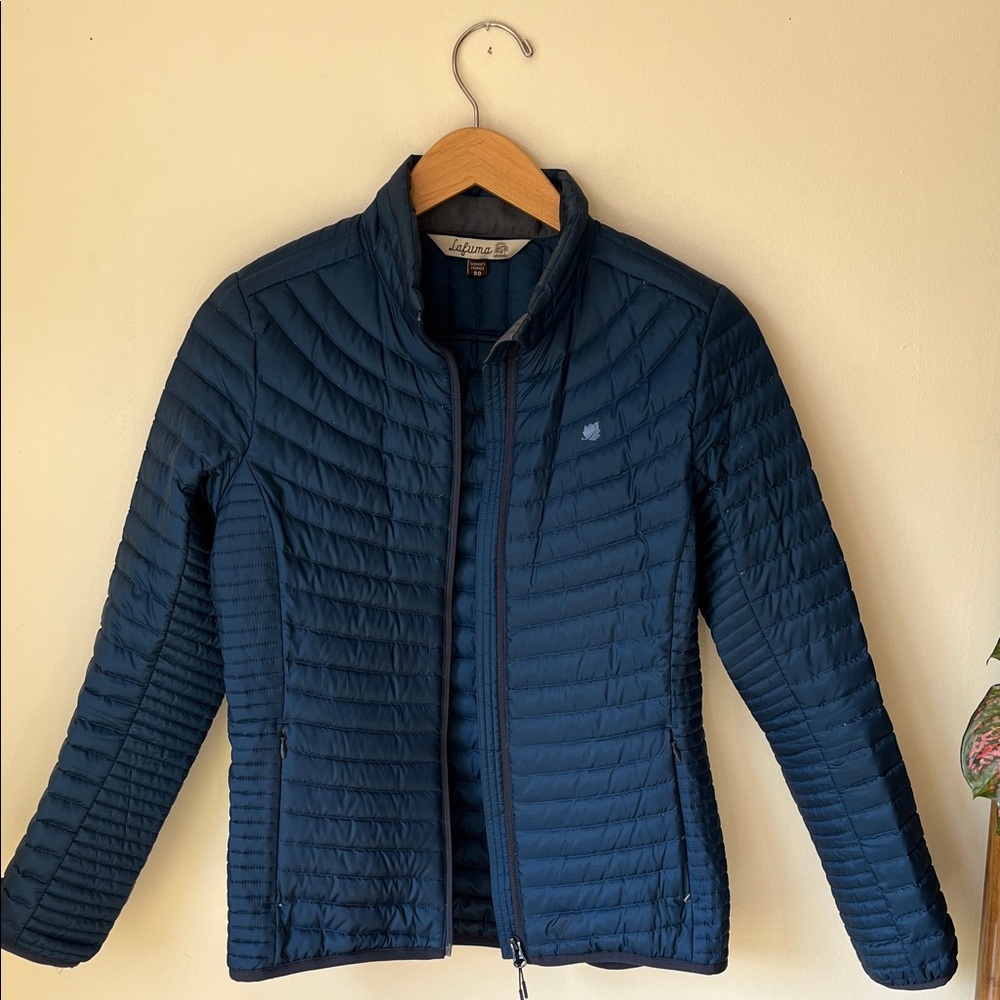 Lafuma Blue Quilted Puffer Jacket
